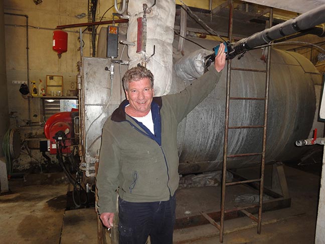 Защита от накипи водо-водяного бойлера (Израиль)