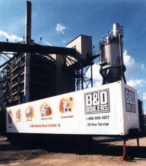 Очистка от накипи парового котла компании B&D Boilers