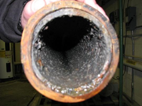 Защита от накипи и коррозии чиллера и трубопроводов системы охлаждения федерального исправительного учреждения (США)