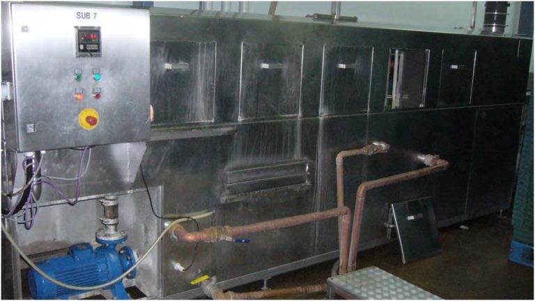 Защита от накипи и бактерий моечных машин лотков для мяса