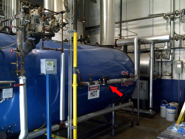 Защита от накипи котла и теплообменника прачечной