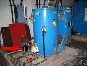 Исправительный центр. Защита от накипи 4-х электрических парогенераторов.